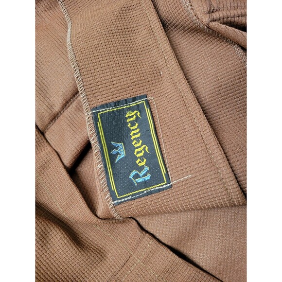 Vintage Regency Brown Polyester Leisure Suit Jacket XL-XXL 48? - Picture 7 of 8
